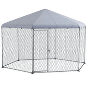 Recinto per Galline ¨C Minimal ¨C Acciaio, 4x3.5x2.6m