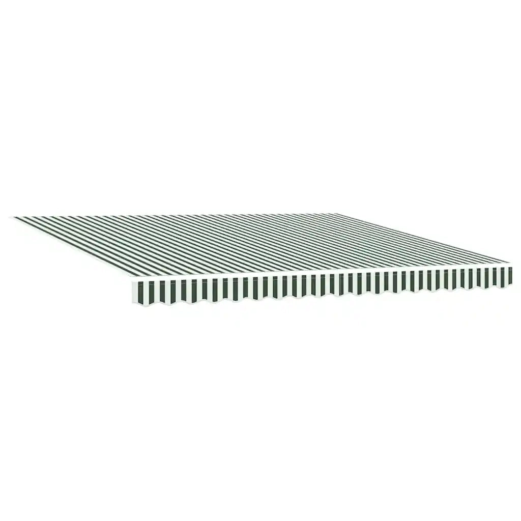 Struttura della tenda Verde e Bianco 400 × 300 cm 3330734