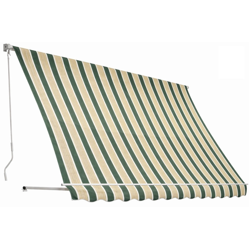 TENDA DA SOLE A CADUTA 3X2,5M VERDE/BIANCO
