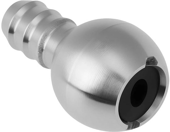 Filtro in Sfera con Tecnologia di Sostegno - Acciaio Inossidabile SUS304 - Schiuma PA - Filtro di Raffreddamento - Recinto di Aspirazione - Resistente a Pressione Elevata - Diametro 7 mm - Filtro Sferico