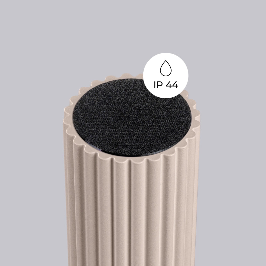 Lampada da soffitto HALO tortora IP44