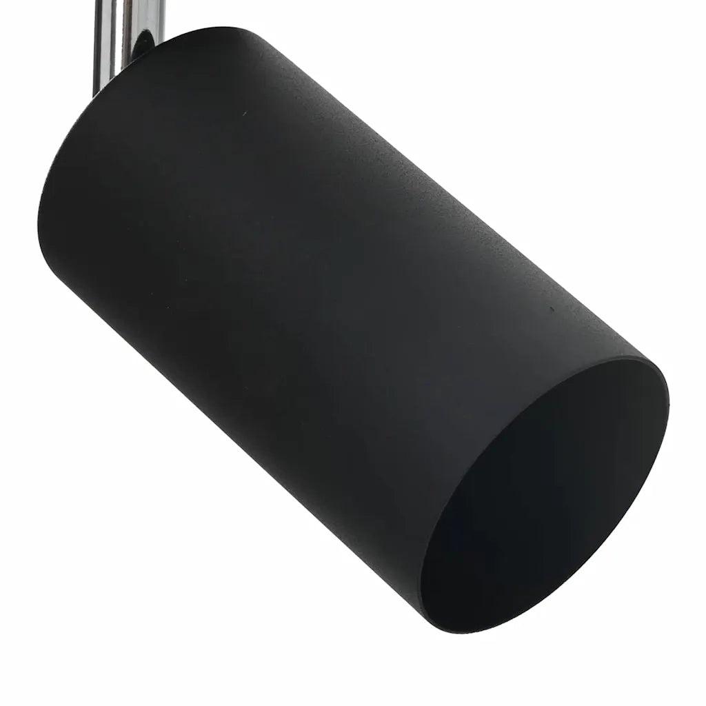 Faretto da soffitto Nero 38 x 6 x 16 cm Metallo 4108197