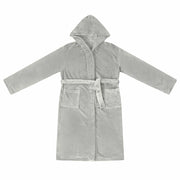 Accappatoio con Cappuccio Grigio xl Flanella CFW9052438