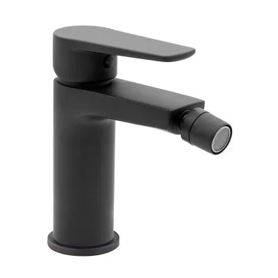 Miscelatore bidet nero opaco in ottone con piletta inclusa  Erika
