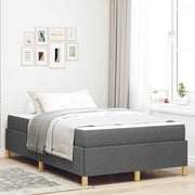 Struttura del letto-Giroletto Grigio scuro 120 x 190 cm Tessuto 941893