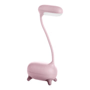 Lampada da Comodino per Bambini Design Giraffa Collo Pieghevole 360° Rosa SINKI