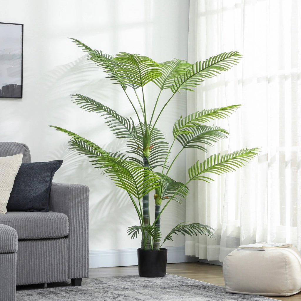 Palma Artificiale ¨C Minimal ¨C Verde 16 Foglie Plastica