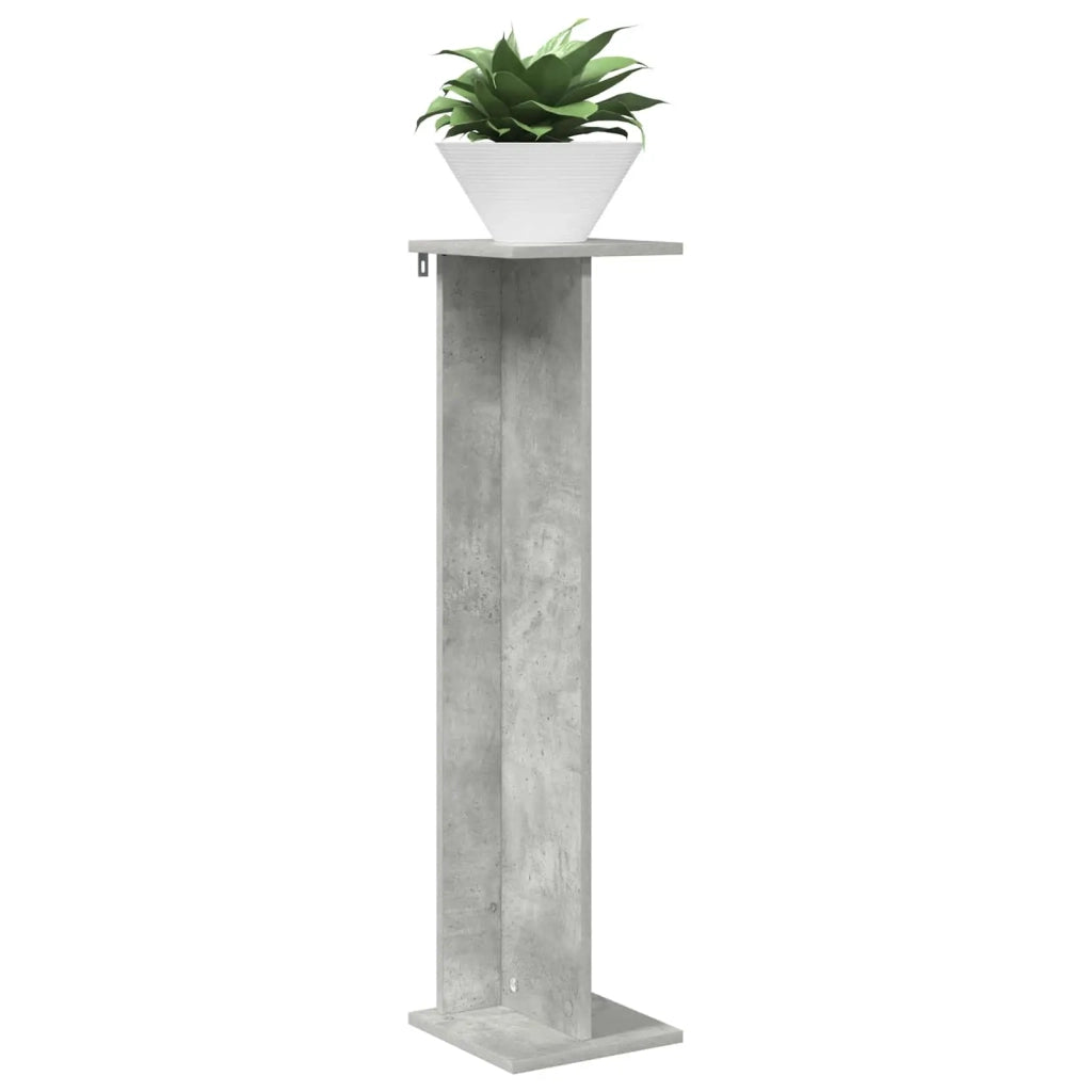 Supporto per piante 2 pz Grigio Cemento 25 x 25,5 x 100,5 cm 899633
