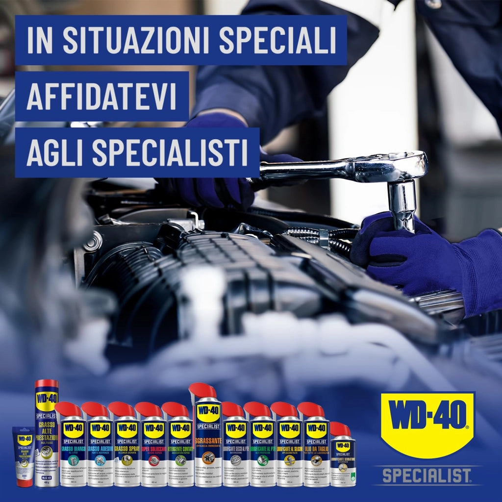 WD40 Specialist Spray Grasso Bianco al Litio 400 ml WD40