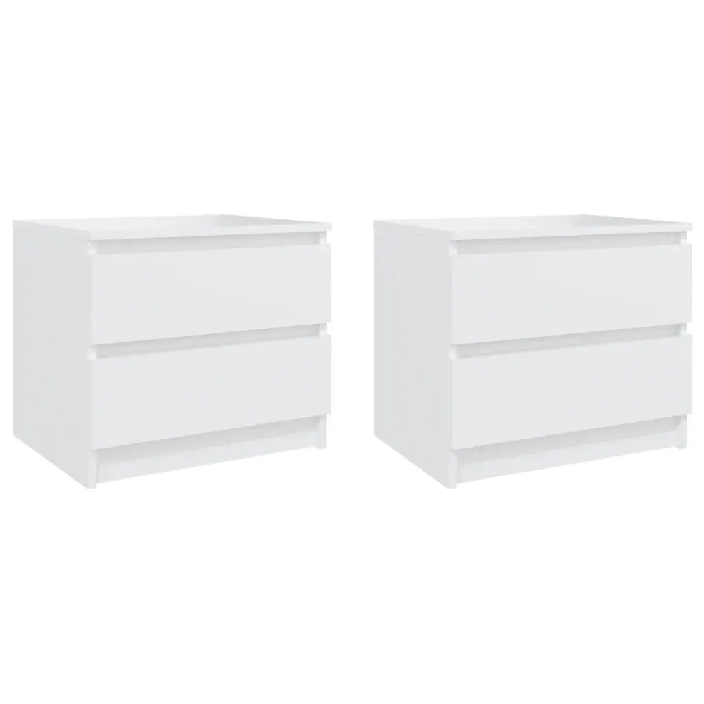 Comodini 2 pz  Bianchi 50x39x43,5 cm in Truciolato cod mxl 61510