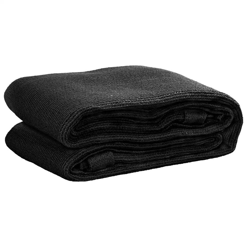 Tappeto da Tenda 250x350 cm Nero 310782