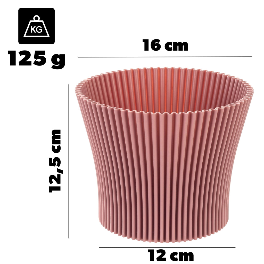 Vaso da fiori KADAX 15 cm, copripianta, vaso da fiori in plastica rosa