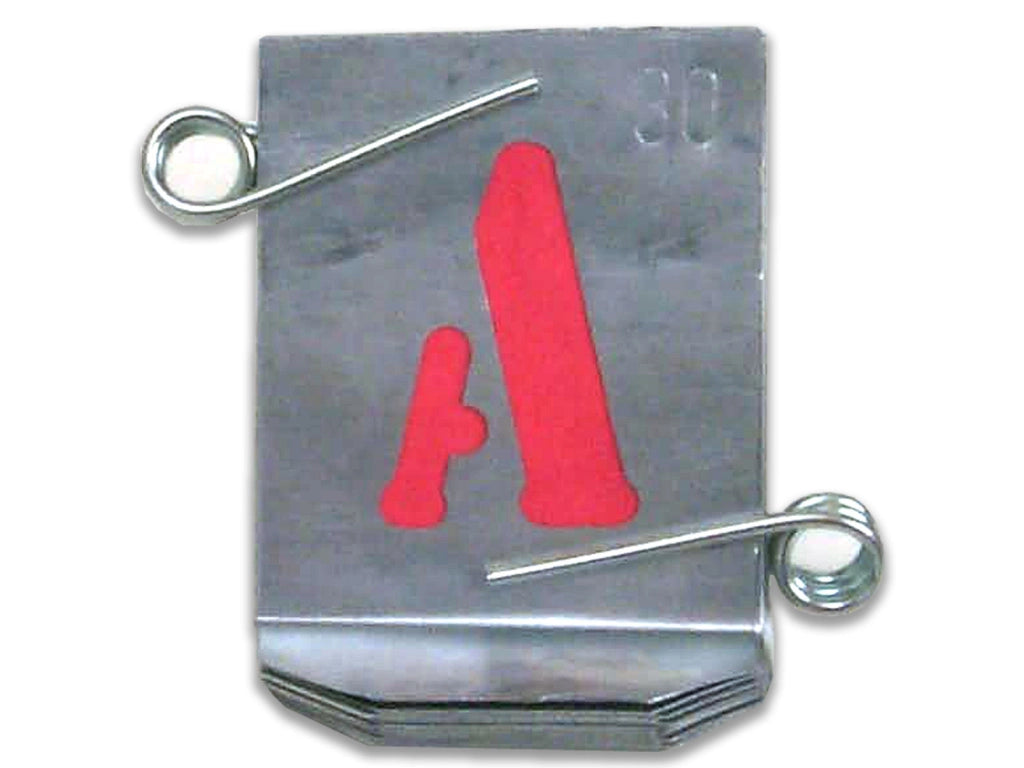 VBW Stampi Alfabeto Zinco 50mm colore Argento