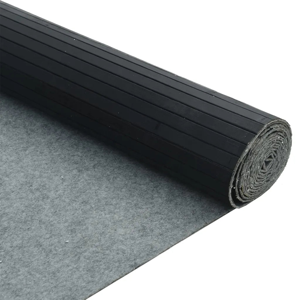 Divisorio Ambienti | Divider per stanze | Paravento Nero Larghezza 250 cm Altezza 165 cm in Bamb¨´