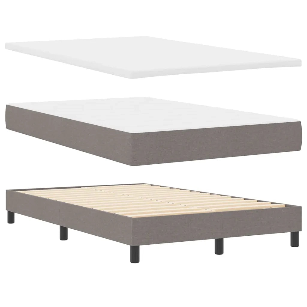 Letto a molle con testiera Talpa 120 x 190 cm Tessuto 3338675
