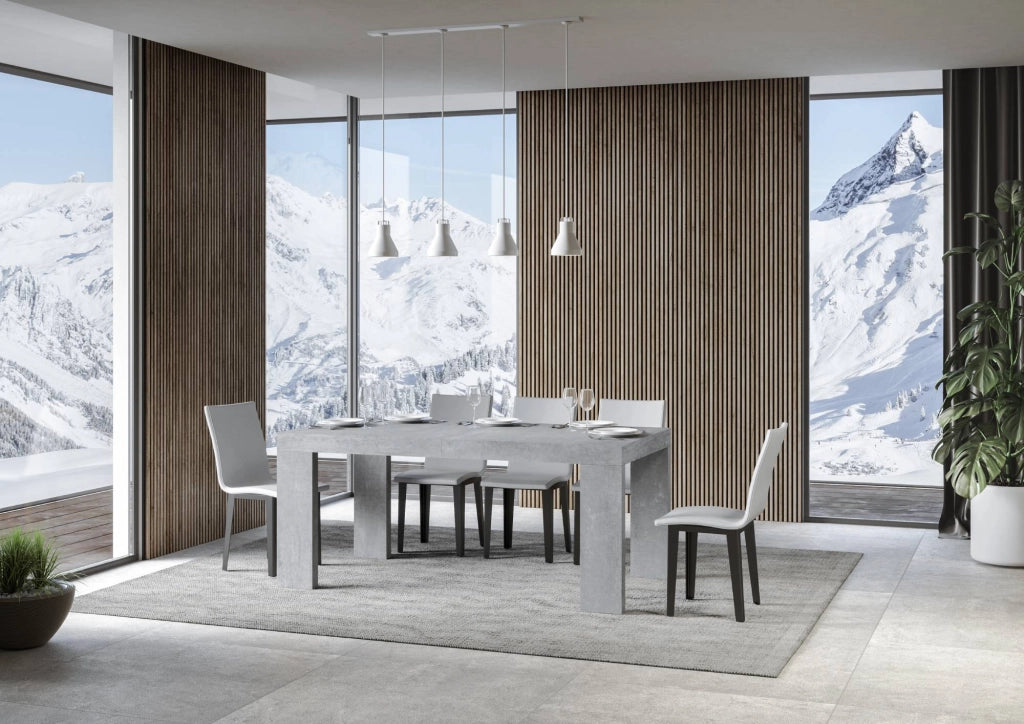 Tavolo Allungabile 200/460x90x77 cm Roxell Premium Cemento