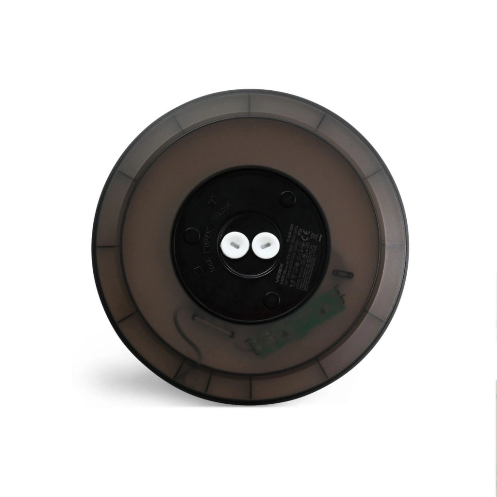 Plafoniera LED nera retroilluminata Ø30cm 22W CCT IP54