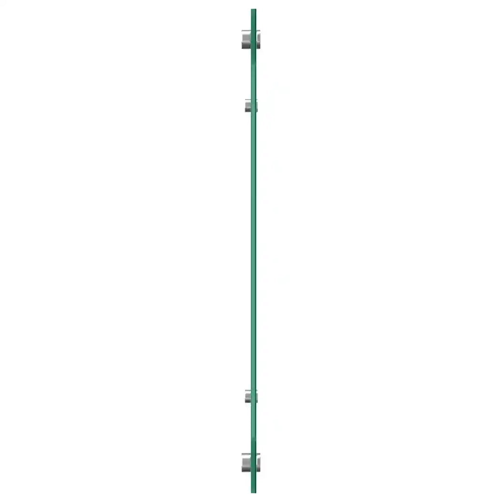 Paraschizzi per Cucina 2 pz Trasparente 80x50cm Vetro Temperato CFW5842271