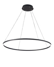 Lampadario a sospensione GIOTTO a led 60W nero 3508-46-101 Fabas Luce