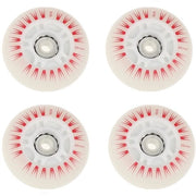 Set di 4 Ruote per Pattini a Rotelle Inline con Illuminazione LED