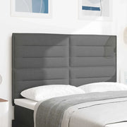Testiera Grigio scuro 160 cm Tessuto 3337692