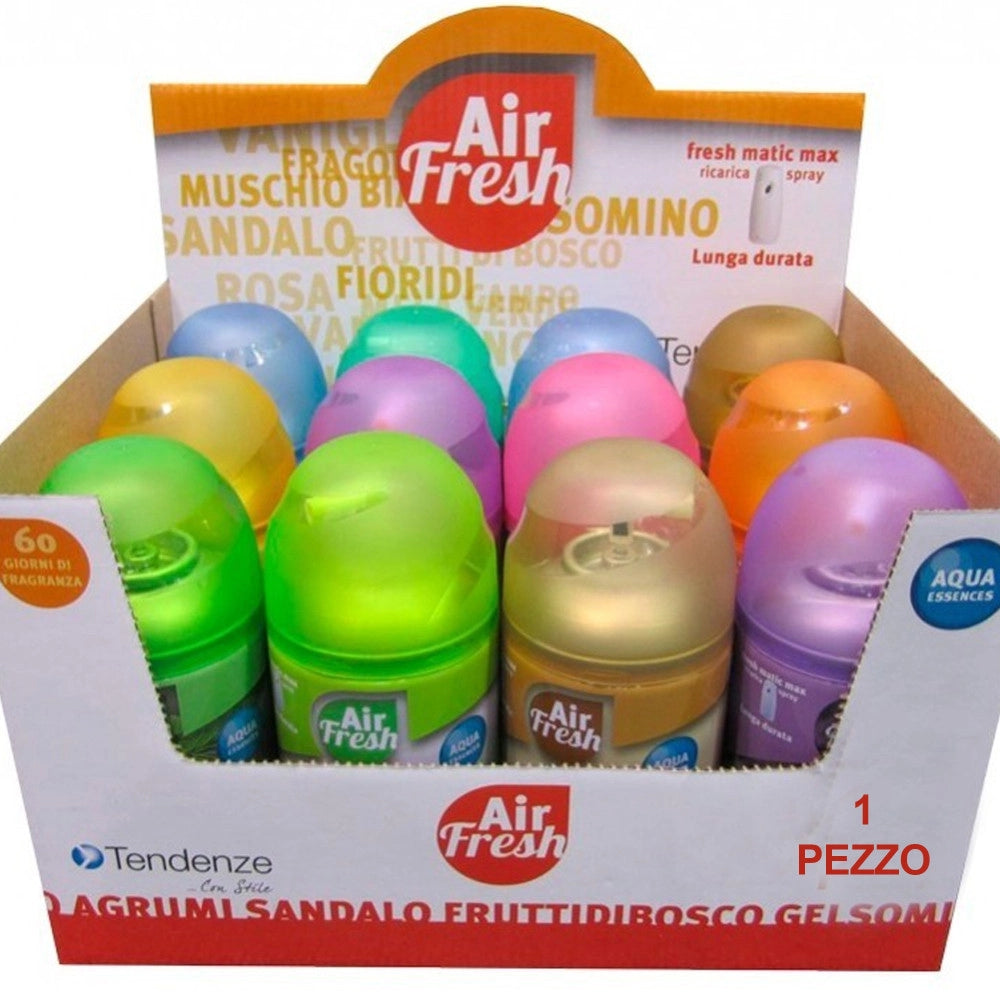 Trade Shop - Ricarica Spry Airfresh Per Deodorante Diffusore Profumi Automatico Ambiente Casa -