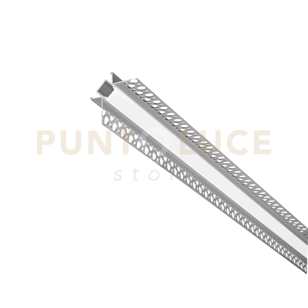 PROFILO ANGLE SILVER 200X4,75X2,5CM IN ALLUMINIO
