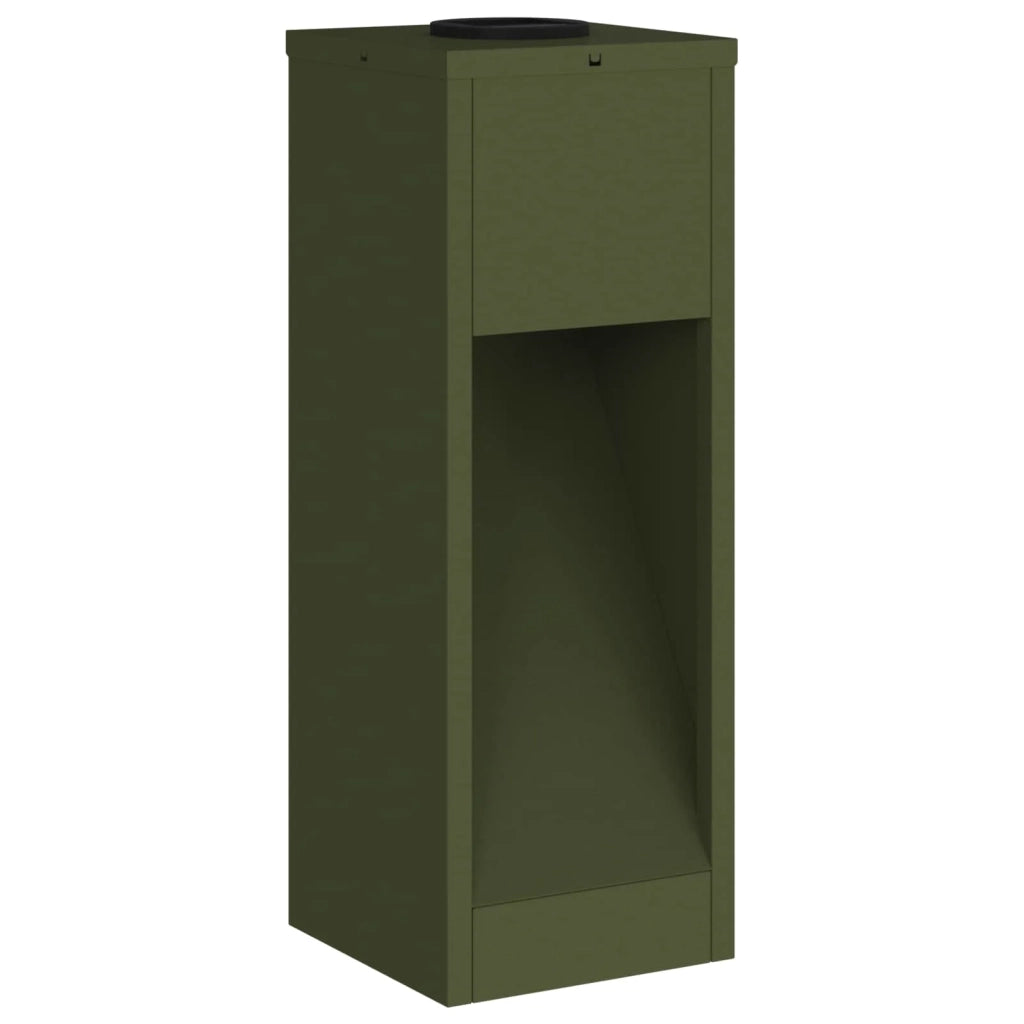 Lucina LED Solare da Percorso 2 pcs Verde oliva 879712