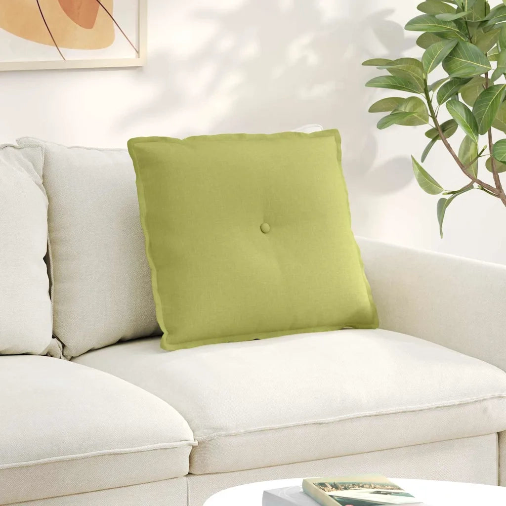 Cuscino per Schiena Verde chiaro 60 x 19 x 50 cm Tessuto 42014668
