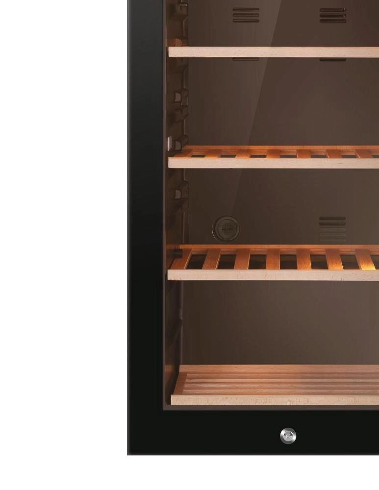 Haier Wine Bank 50 Serie 5 HWS84GA Cantinetta vino con compressore Libera installazione Nero 84 bottiglia/bottiglie