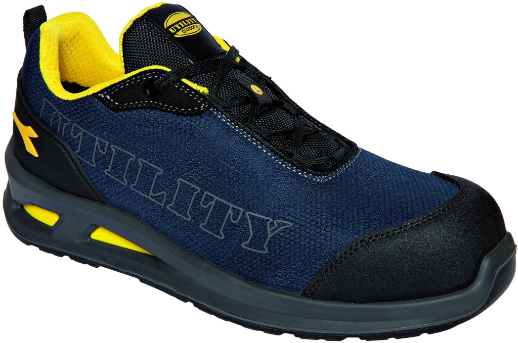 Diadora SCARPE ANTINFORTUNISTICA BASSE S1PL FO SR ESD SMART SOFTBOX LOW Col.Blu Mis.45