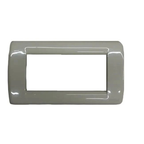 VIMAR IDEA - RONDO` PLACCA 4P METAL SABBIA