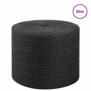 Corda | Fune di Juta 6 Nero 100% juta Tossa