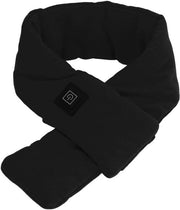 Nekhoes elettrico, 3 velocità regolabili, alimentazione USB, temperatura costante, lavabile, sciarpa elettrica riscaldante, collare riscaldante, cappuccio riscaldante per collo (nero)