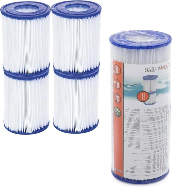 4 set di filtri per piscine per pompe - modello 2