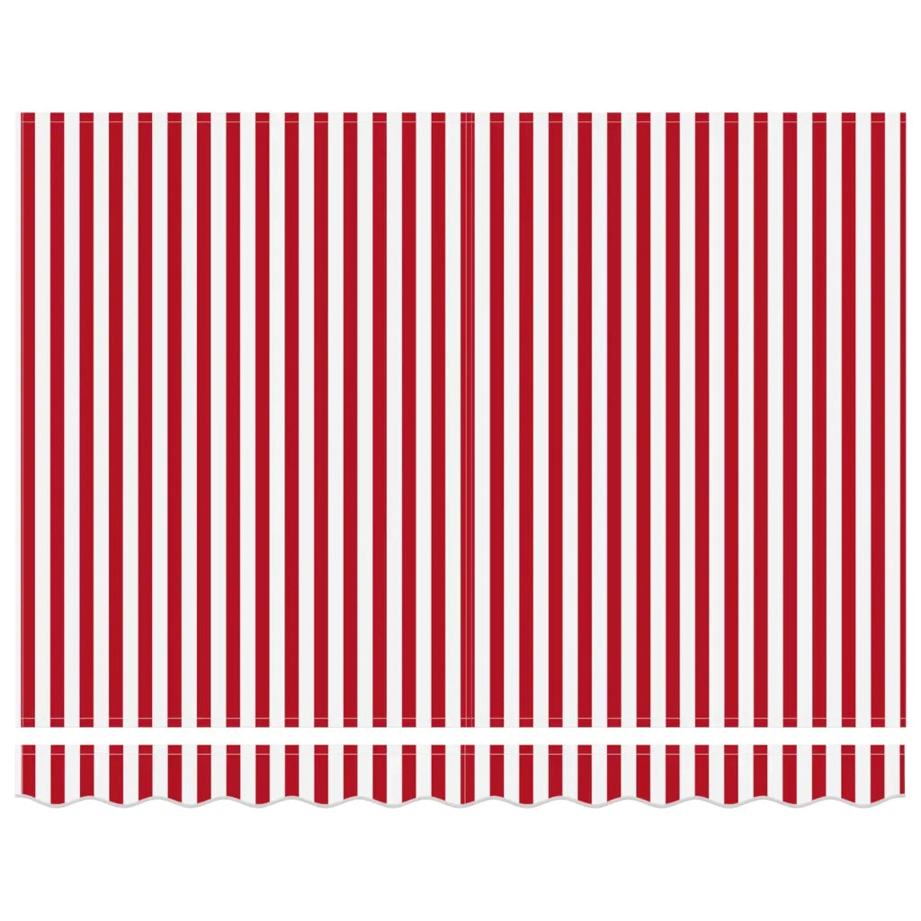 Cornice per Tenda Manuale con LED Rosso e Bianco 3 x 2,5 m 3420581