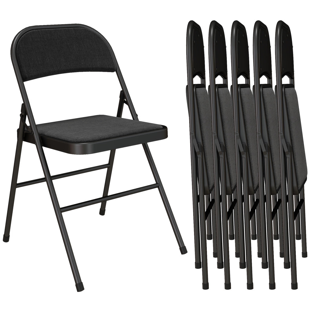 Sedia Pieghevole ¨C Minimal ¨C Nero 45x46x78 cm