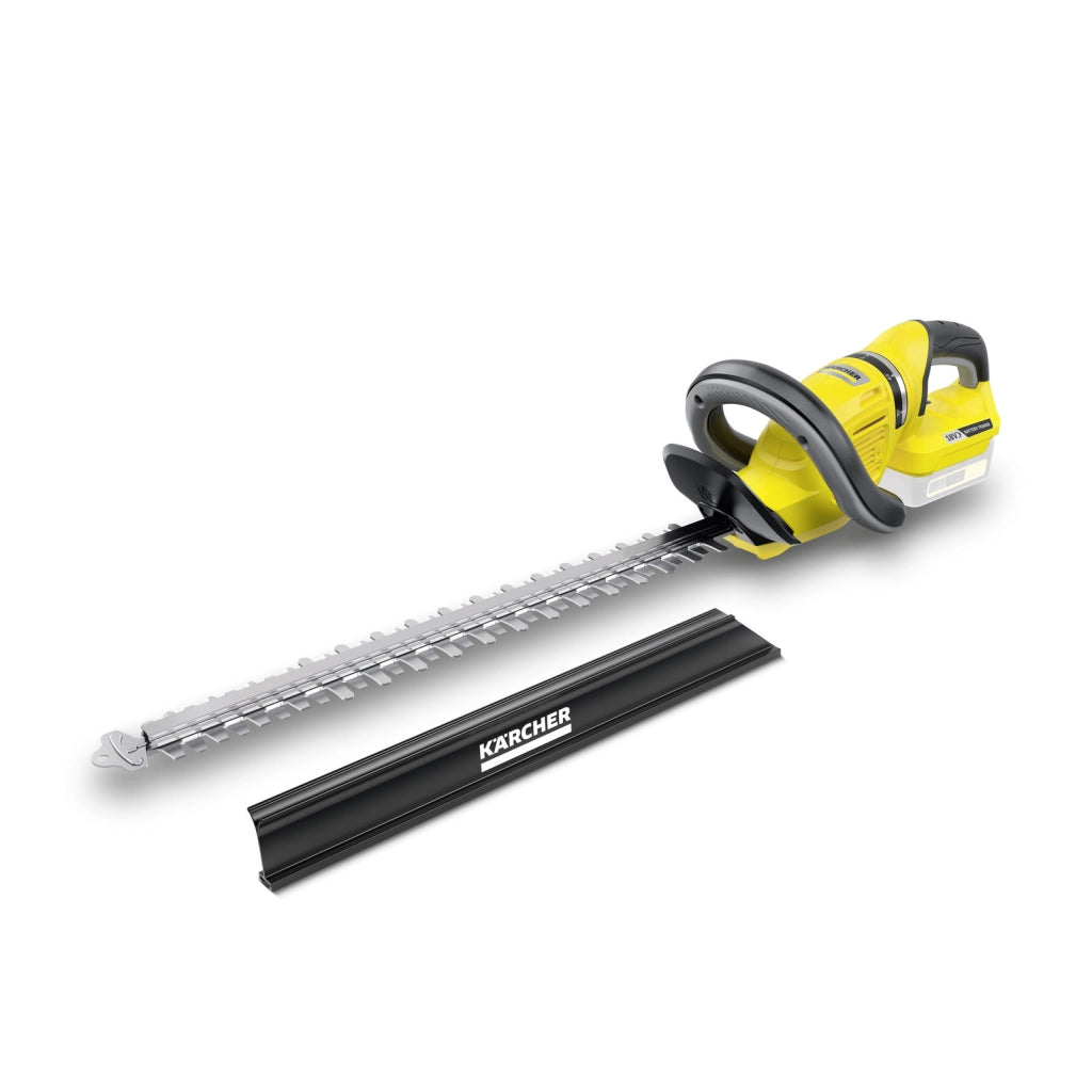 KARCHER Tagliasiepi a batteria HGE 18-50 Battery - Piattaforma batteria: Piattaforma Battery Power+ 18 V  - Lunghezza lama: 50 cm - Spazio tra i denti della lama: 22 mm