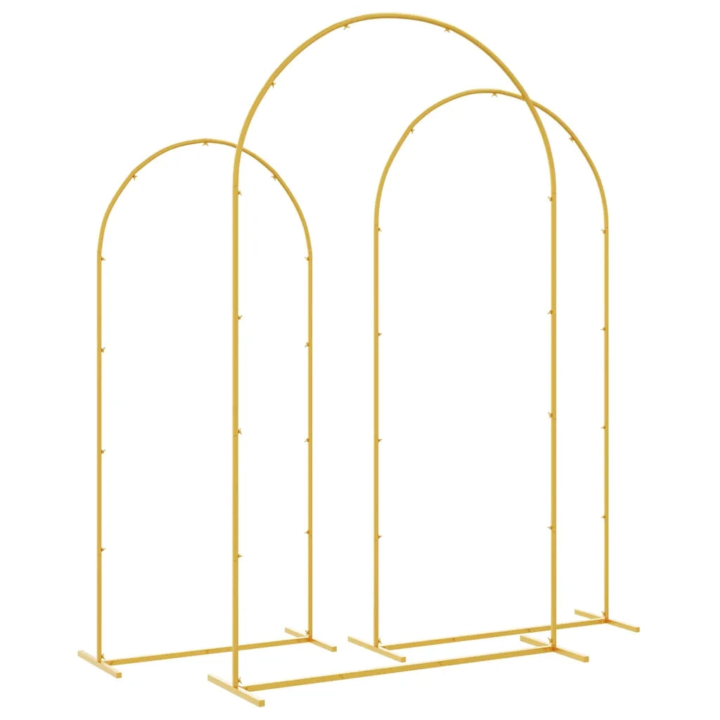 Arco Nuziale 3 pcs Oro Acciaio 42023038