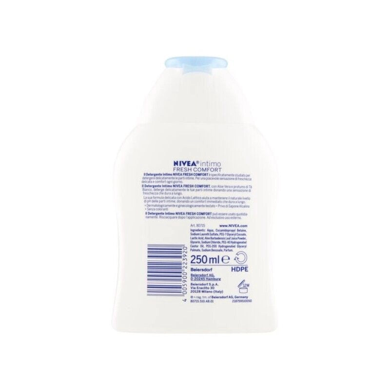 NIVEA DETERGENTE INTIMO FORMATO DA 250ML FRESH COMFORT