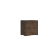 Base a terra L.60 H.60 P.39,2 con piedini sx-dx Noce