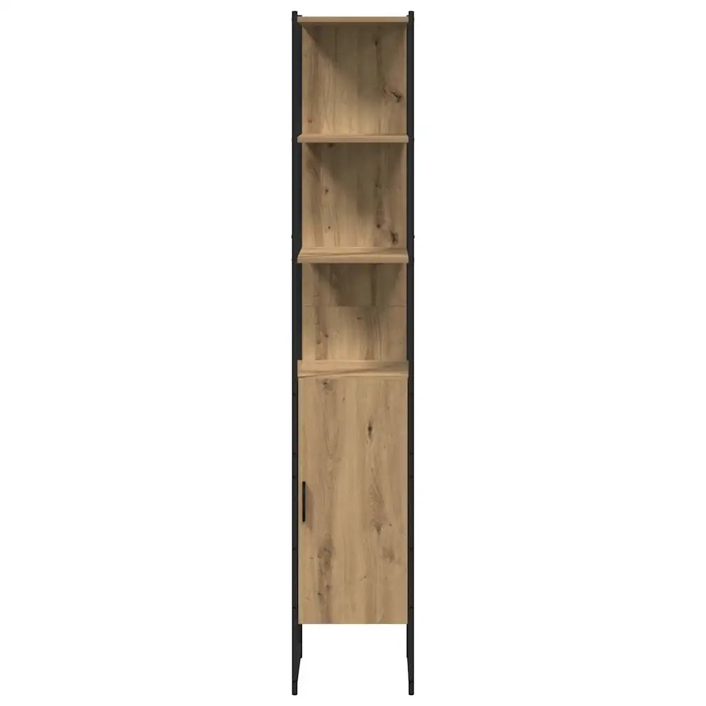 Set di mobili per il bagno 4 pcs Marrone Legno multistrato 3334428