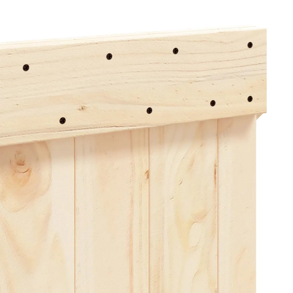 Testiera-Testata-Testiera Decorativa 140x104 cm in Legno Massello di Pino 675091