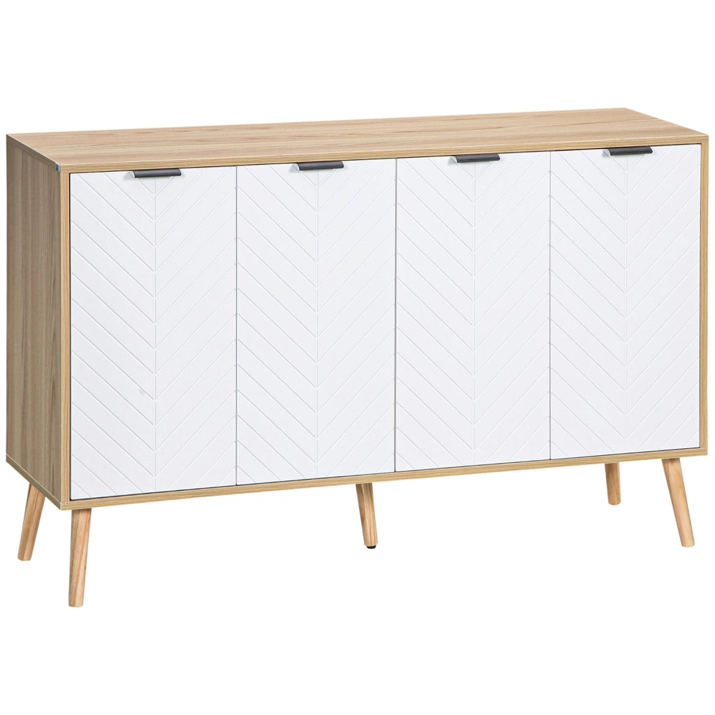 Credenza ¨C Minimal ¨C bianco 120x35x77 cm