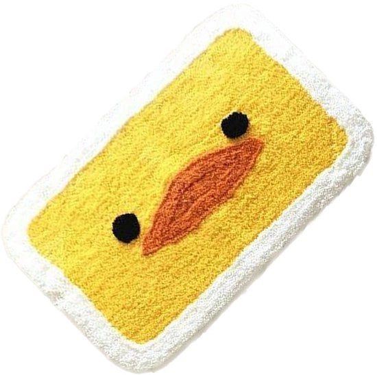 Tappeto Antiscivolo per Porta - Finta Velluto - Assorbimento dell'Acqua - 40x60cm - morbido e Comodo