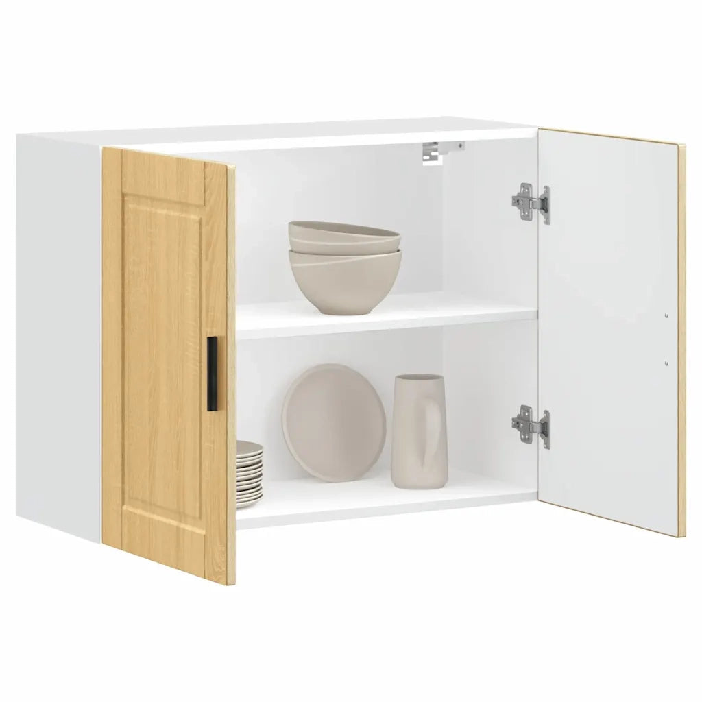 Pensile da Cucina-Mobile Cucina da Parete Porto Rovere Sonoma in Legno Multistrato 240457