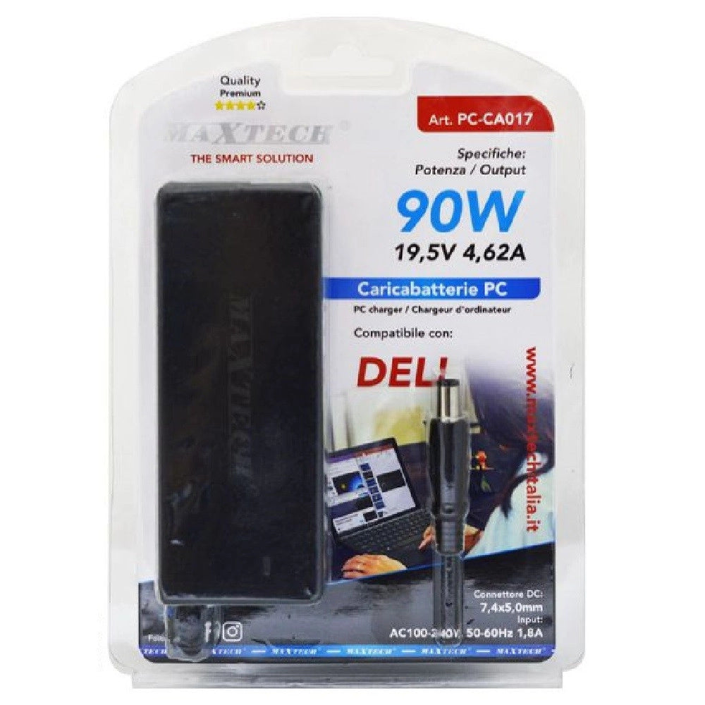 Trade Shop - Caricabatteria Pc Alimentatore Computer Notebook Compatibile Dell 90 W Pc-ca017 -