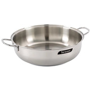 Barazzoni 266104026 Bonita Tegame in Acciaio Inox 18-10 con Fondo Termoradiante a 3 Strati Diametro 26 cm Altezza 8 cm colore Acciaio inox