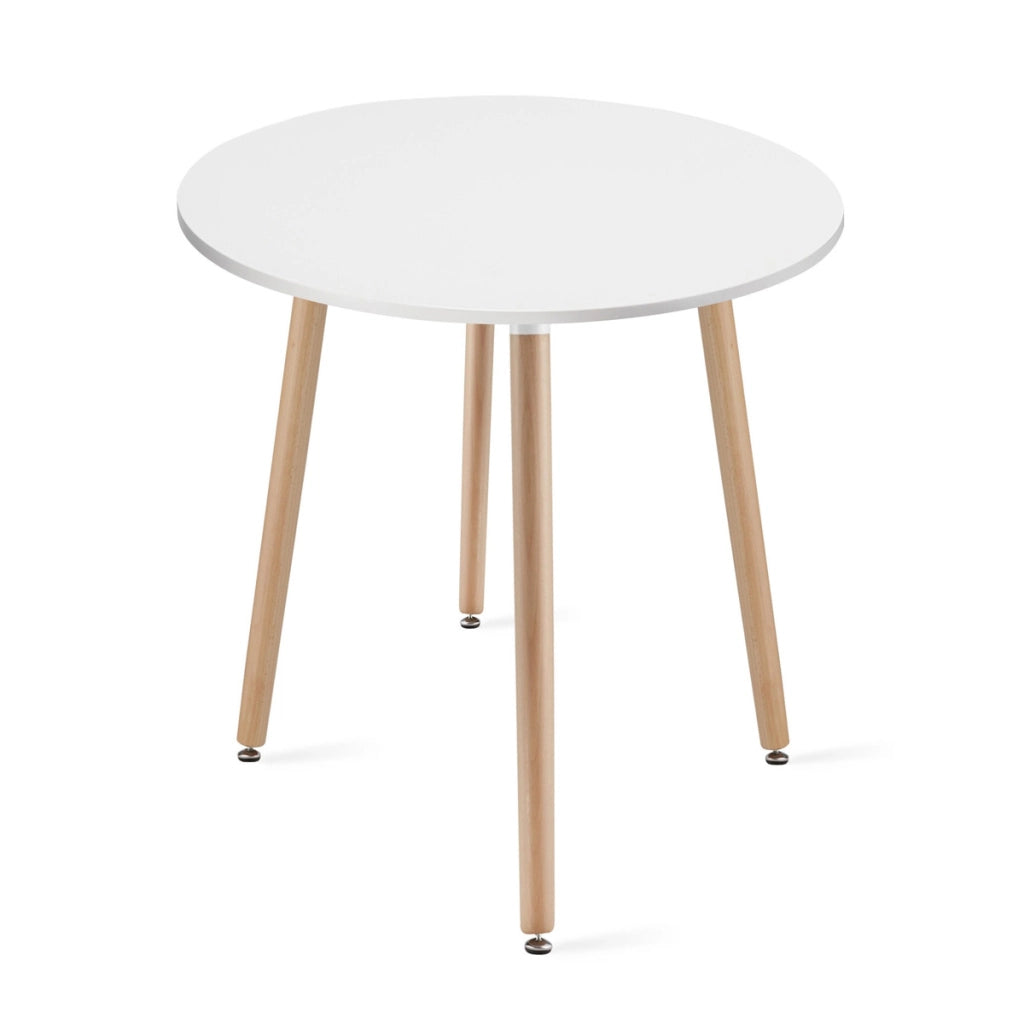 Set da pranzo scandinavo Kami con tavolo rotondo e 2 sedie Wat