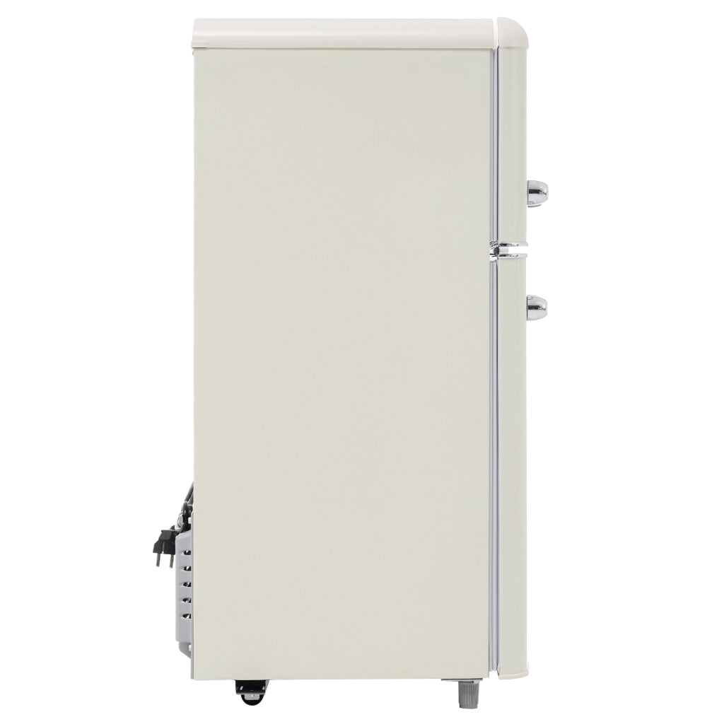 Frigorifero Retro con Congelatore ¨C MINIMAL ¨C 72 L, 21 L freezer, LED, Classe E